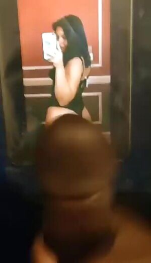 Big booty white teen gets a thick load from a BBC