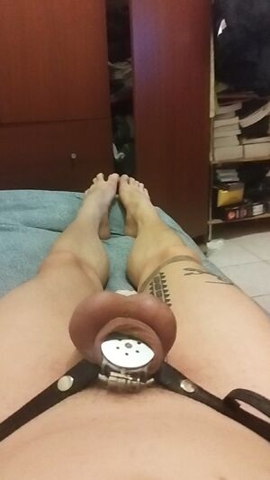 Desi Femboys Caged Chastity Cum Cumshot
