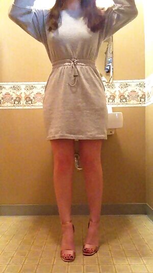 There's a special surprise under my church dress this week