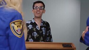 Fucking His Way Into the U.S.A - with Nicolette Shea, Brittany Andrews