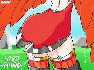 Furia, accidental butt flash