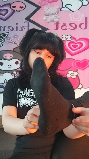 Goth Feet Foot Footjob