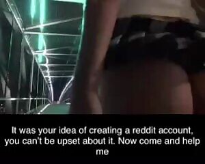 You wanted a slut, now you need to help me