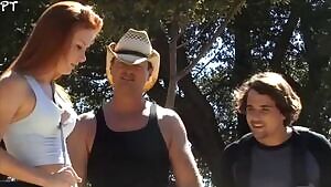 Redhead gets fucked with passion.