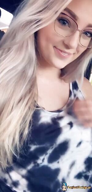 Showing off my pierced tits make me happy :):)