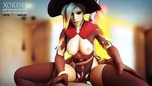 Witch Mercy Giving Good Heals