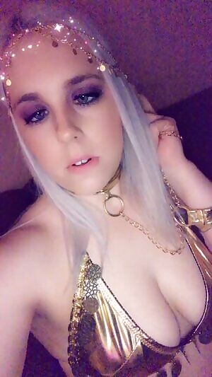 This little slave loves being his mindless pet