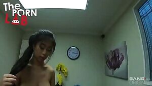 Asian Girl Riding a Cock