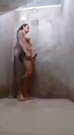 Shower after a workout.