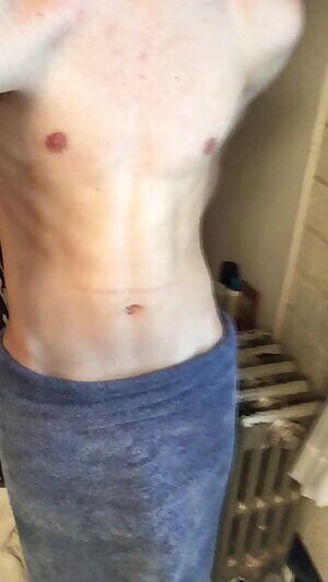 After shower boner. PMs and chats welcome