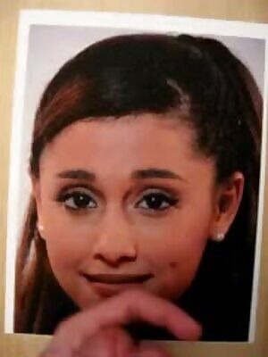 Thick Cum on Ari's Lips