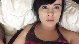 Curled up in bed. Join me for some fun?