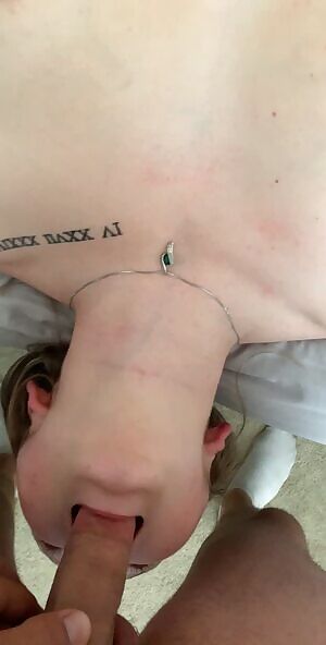 Wishing i was getting more than one dick down my throat