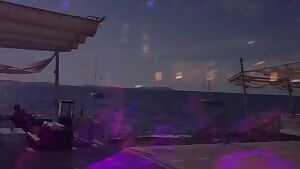 unashamed scooter ride in public