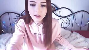 Ladyboy Shemale rubs her cock for your pleasure