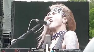 Setting them free at the concert....