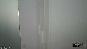 Sister and friend caught me spying