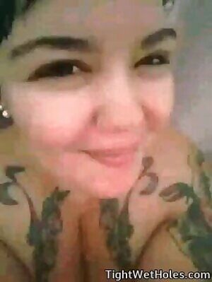 Shower time I love playing with the water