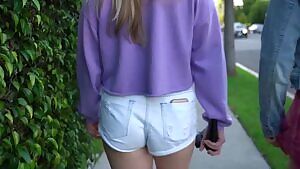 Practicing lashing in public. Need to get more comfortable.