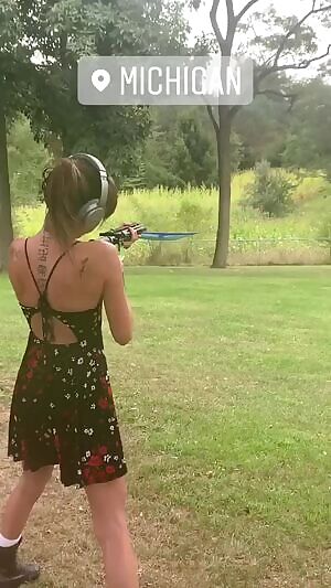 Riley With A Machine Gun