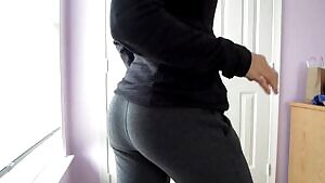 What’s under her sweats