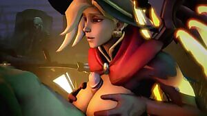 Mercy titty fuck