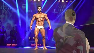 Ajit enjoys some bodybuilding