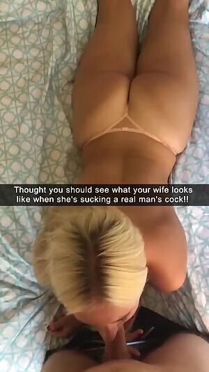 Your wife deserves a real man's cock!