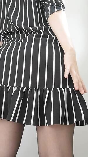 a bit too long for a basic upskirt shot