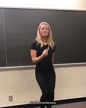 Sign language dancing