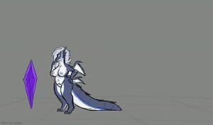 Cursed Crystal {Animation} [F Dragon -> F Dragon Broodmother - blunkinator