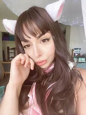 Kitten hopes you like her drooly ahegao uwu