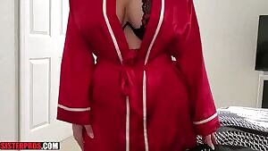 Crystal surprising us with all that booty