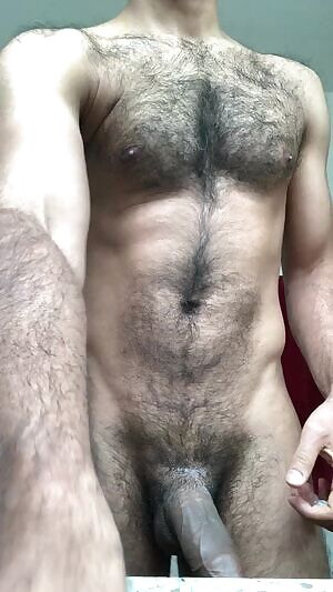 I didn't have your tits to manhandle, so I had to grab mine ;)