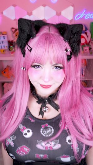 Colorful Alternative Anime Catgirl Cosplay