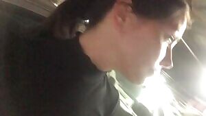 Adriana Chechik In A Parking Lot