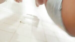 Peeing in my gf's panties after she did the same