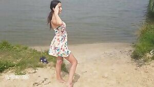 Strip by the river 🤣