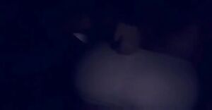 Heavy full breasts get a drop