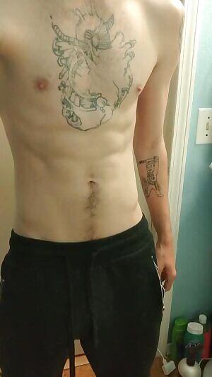 Pulling off y sweats