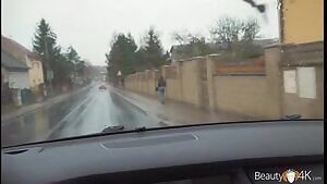 New Starlet Alert!!! Saving her from the rain and then showering her with cum ~ Starlet Profile