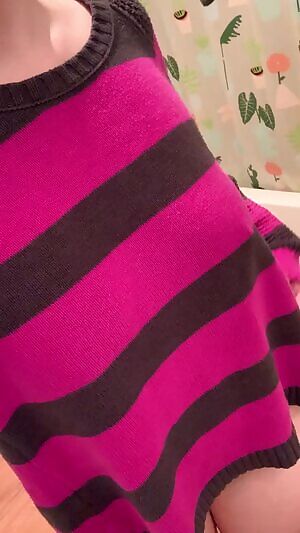 Best time to wear a striped sweater is all the time!