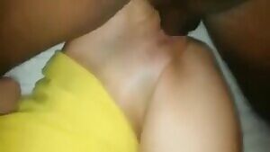 Teen Gets Wet BBC Creampie