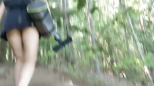 No panties at the campsite