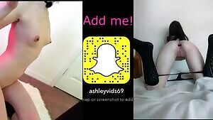 Best ass bouncing on dick and cucumber Fun Sized playmates Take A HOT