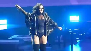 Always rock hard for Demi Lovato's thick body