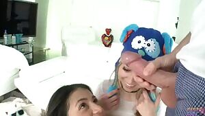 Watch her ears go up