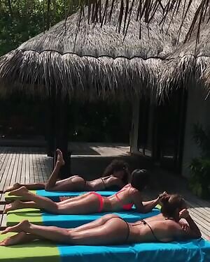 With Irina Dreyt and Maria Martelo Perez