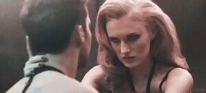 Kicking him down where he belongs.