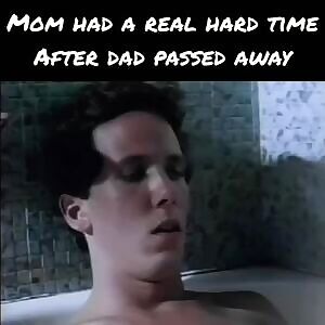 Helping mom cope with cock